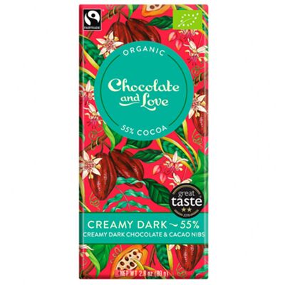 Chocolate “Creamy dark” – 80 gr