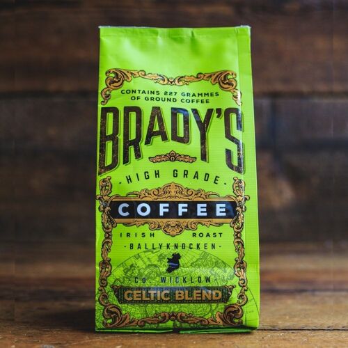 Ground Coffee, Brady's Celtic Blend, 227g