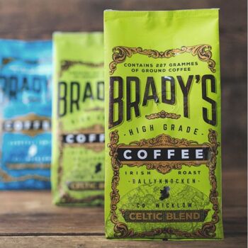 Café moulu, mélange celtique de Brady, 227 g 2