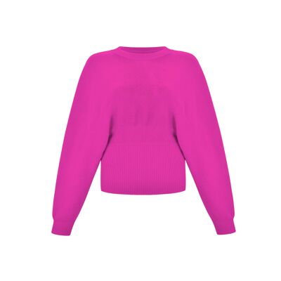 Maglia Remi rosa a collo alto