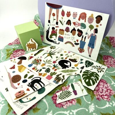 Sticker set garden

| greeting card