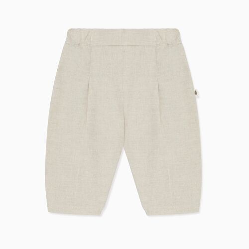 Linen Natural Pants
