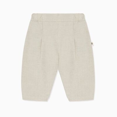 Linen Natural Pants