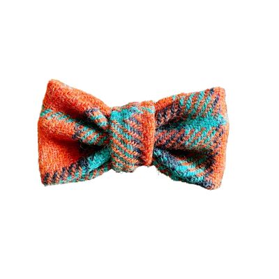 Autumn Spice Dog Bow Tie - Harris Tweed