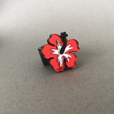 HIBISCUS RING SIZE 14