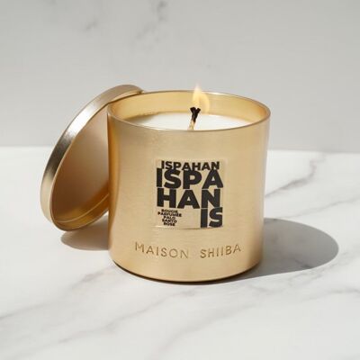 Vela Perfumada Palo Santo Rosa