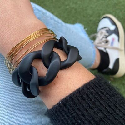Liara Black - Maxi Bracelet