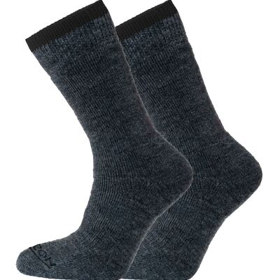 Lot de 2 paires de chaussettes d'extérieur Horizon Heritage Merino