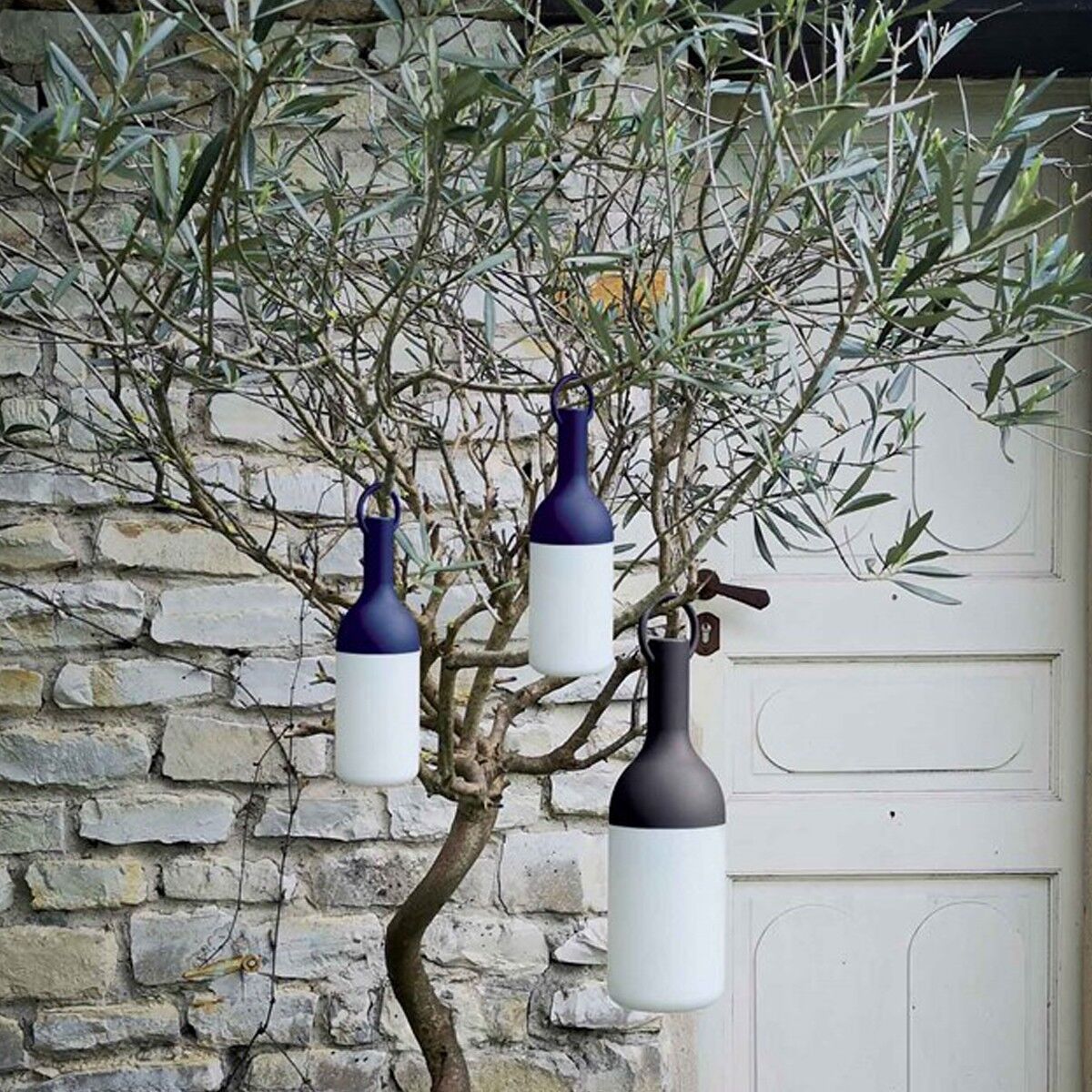 Pack de 2 Lampes Nomades ELO baby, BLEU NUIT, 80 lumens, Etanche, Rechargeable, Autonomie étendue jusqu'à 40 h