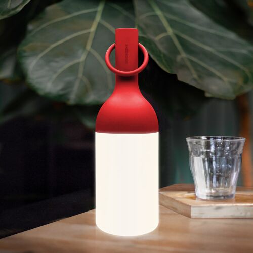 Pack de 2 Lampes Nomade ELO baby, ROUGE CERISE, 80 lumens, Etanche, Rechargeable, Autonomie étendue jusqu'à 40 h