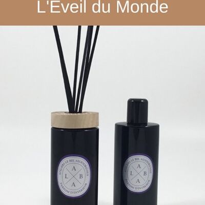 Diffuseur par Capillarité 200 ml - Parfum L'Eveil du Monde