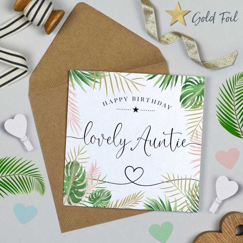Palm Leaf Lovely Auntie