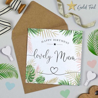 Palm Leaf Lovely Mum