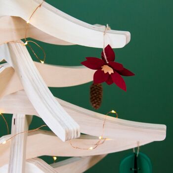 Le Sapin Sympa, sapin de Noël réutilisable en bois, 160 cm 2
