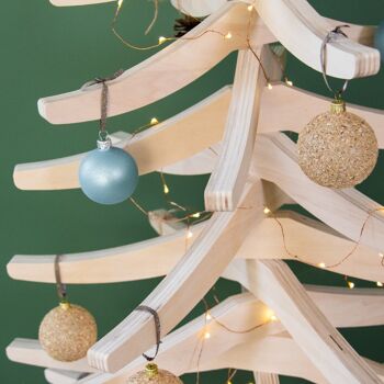 Le Sapin Sympa, sapin de Noël réutilisable en bois, 160 cm 3