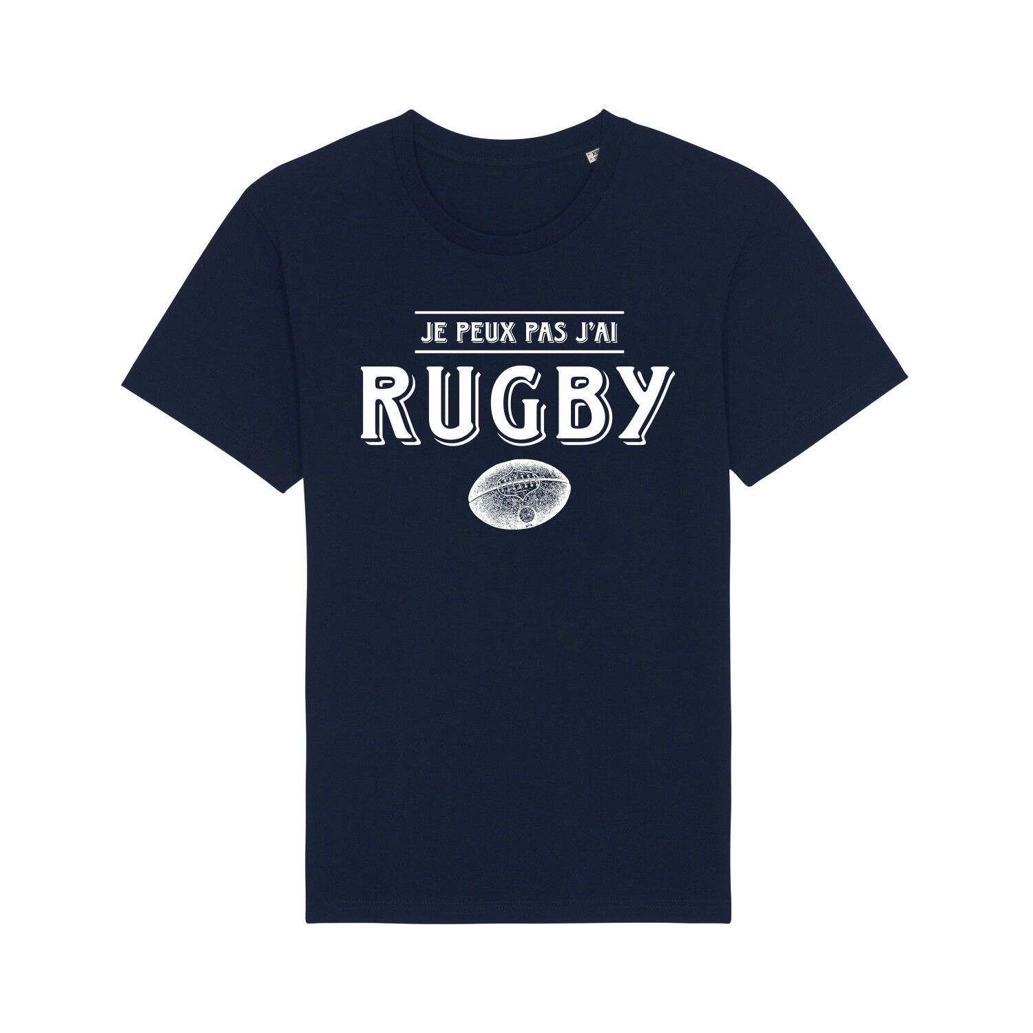 TSHIRT BLU MARINO NON POSSO AVERE RUGBY
