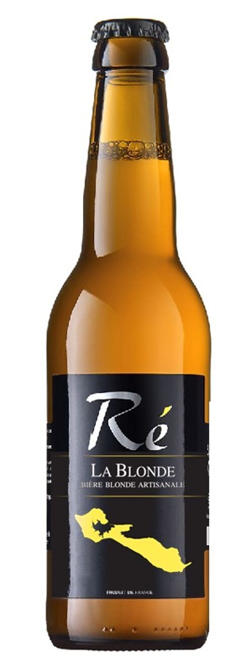 Bière Blonde artisanale de Ré 33cl - 5,8% vol.