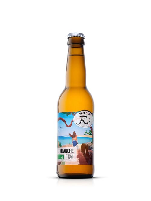 Bière Blanche Bio artisanale de Ré 33cl - 5% vol.