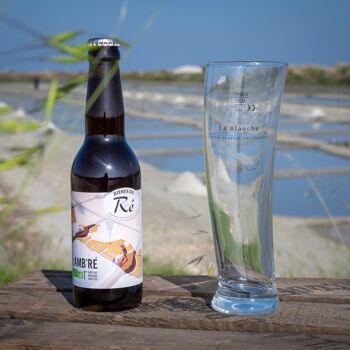 Bière Ambré Bio artisanale de Ré 33cl - 5,8% 2