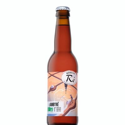 Artisanal Organic Amber Beer from Ré 33cl - 5.8%