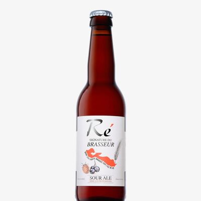 Saur Ale Bier mit roten Früchten Signature von Brasseur de Ré 33cl - 6,5% vol.