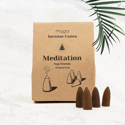 Meditation - Nag Champa - Incense Dhoop Cone