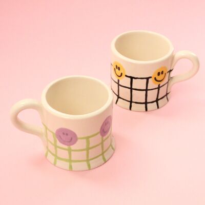 Smile Handgemachte Kaffeetasse - Teetasse