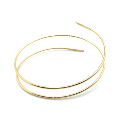 Brazalete Dorado Aros · Tríceps