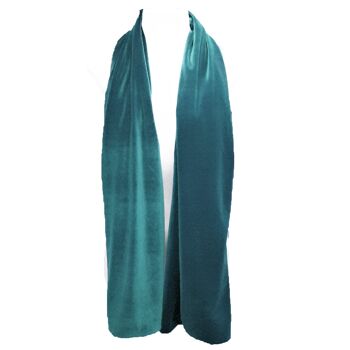 Etole Velours Vert Turquoise 150x50cm 2