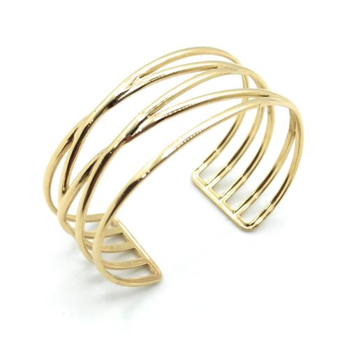 Brazalete Dorado Aros