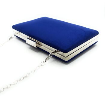 Pochette Party Bag Marine Argent 7