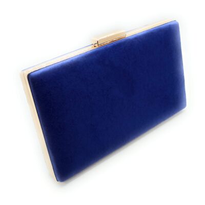 Clutch Bag Partytasche Navy Gold