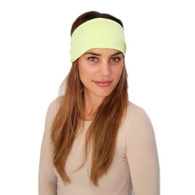 Elastic Hair Band with Knot Pistachio