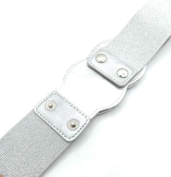 Ceinture Élastique Party Infinite Argent 3