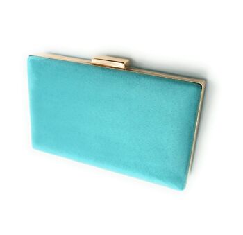 Sac à main Party Bag · Daim Turquoise 8