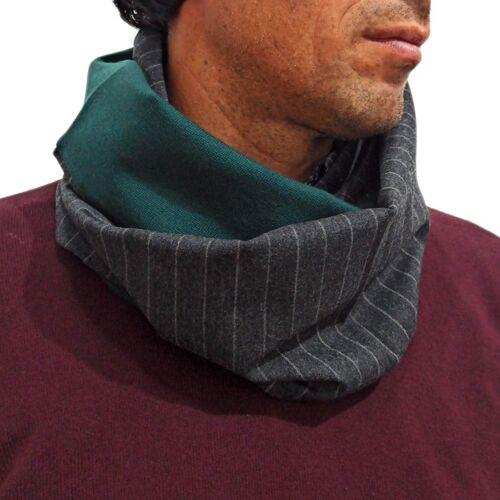Bufanda para Hombres  Mens knitted scarf, Mens infinity scarf, Scarf men