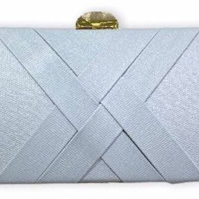 Clutch Bag Party Bag Cross Hellblau (letzte Einheit!)