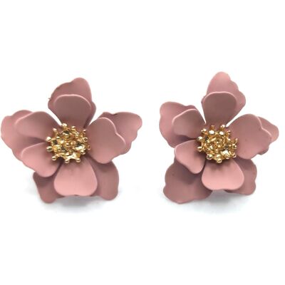 Little Flowers Earrings Nude