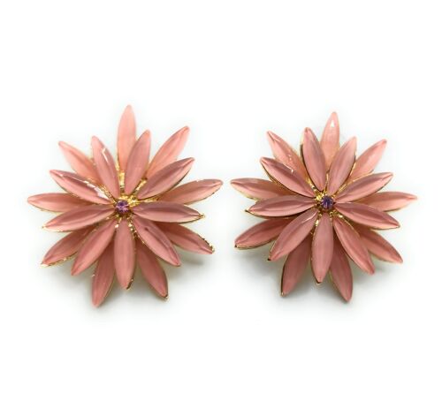 Pendientes Cristales Margarita · Nude, Oro