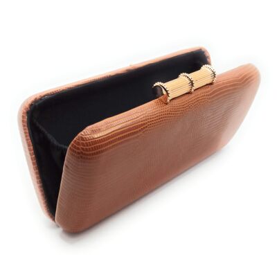 Pochette Party Bag Marron Terre Bambou