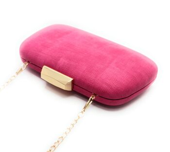 Pochette Party Bag Tweed Fuchsia (dernière unité !) 3