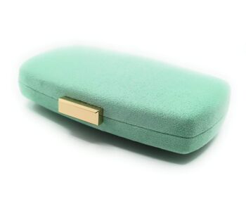 Pochette Sac Fiesta · Suede Oval Green Water (dernière unité !) 4