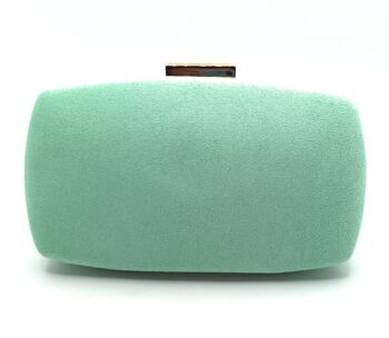 Pochette Sac Fiesta · Suede Oval Green Water (dernière unité !) 8