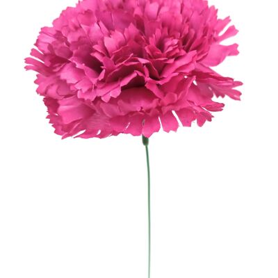 Large Carnation Flamenco Hair Flower Violet Ø13cm