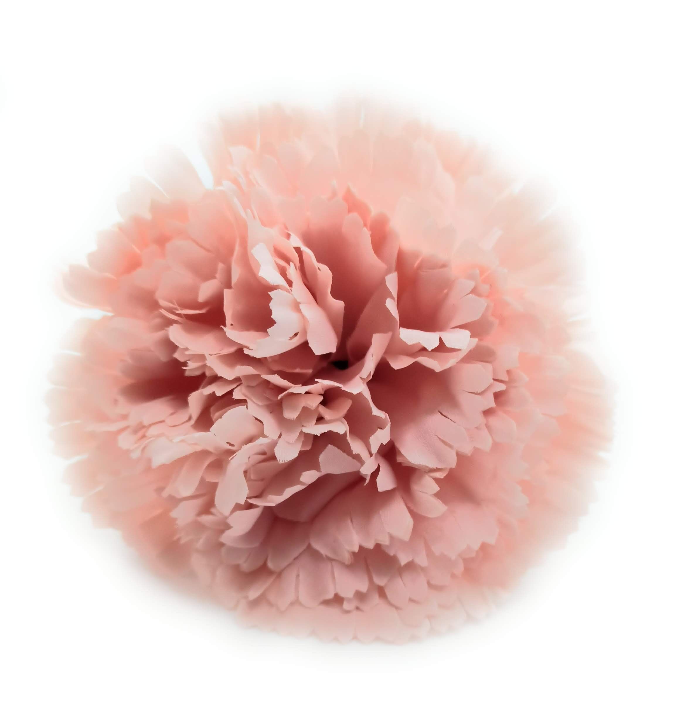 Grande Garofano Flamenco Fiore per Capelli Rosa Chiaro Ø13cm