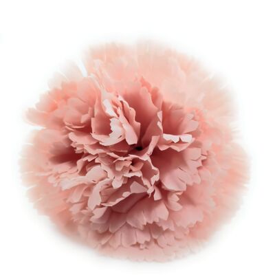 Large Carnation Flamenco Hair Flower Light Pink Ø13cm