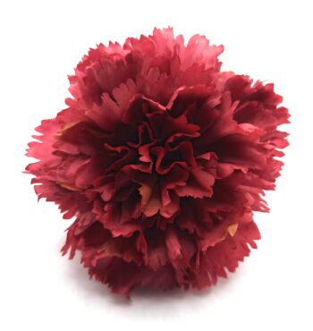 Grand Oeillet Flamenco Fleur de Cheveux Bordeaux Ø13cm 2