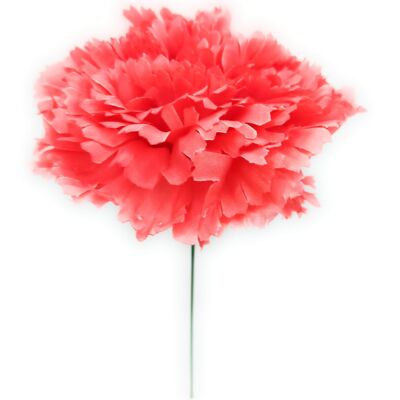 Grand Oeillet Fleur de Cheveux Flamenco Corail Ø13cm