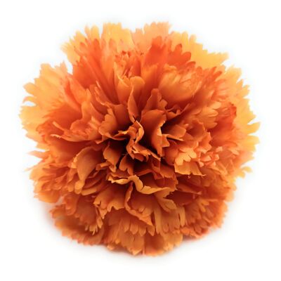 Large Carnation Flamenco Hair Flower Mustard Ø13cm