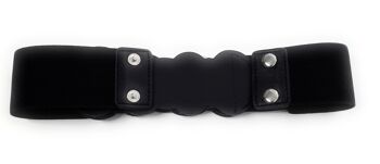 Ceinture Elastique Noeuds Noir 6